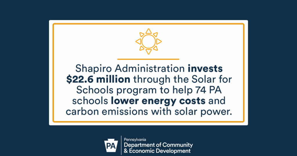 Pennsylvania Schools Receive .6M for Solar Panel Installations