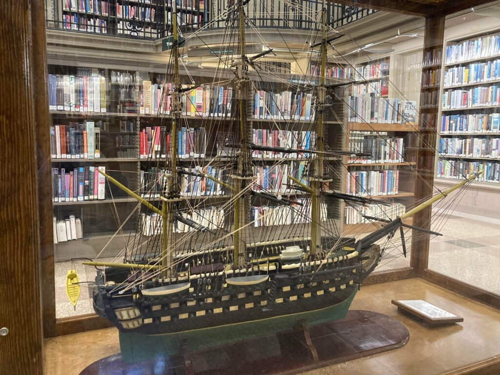 Model of USS North Carolina Showcases Early American Naval Might