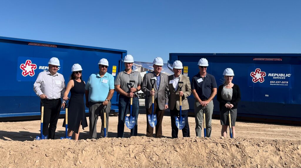 Blue Polymers Breaks Ground on Recycled Plastics Facility in Buckeye