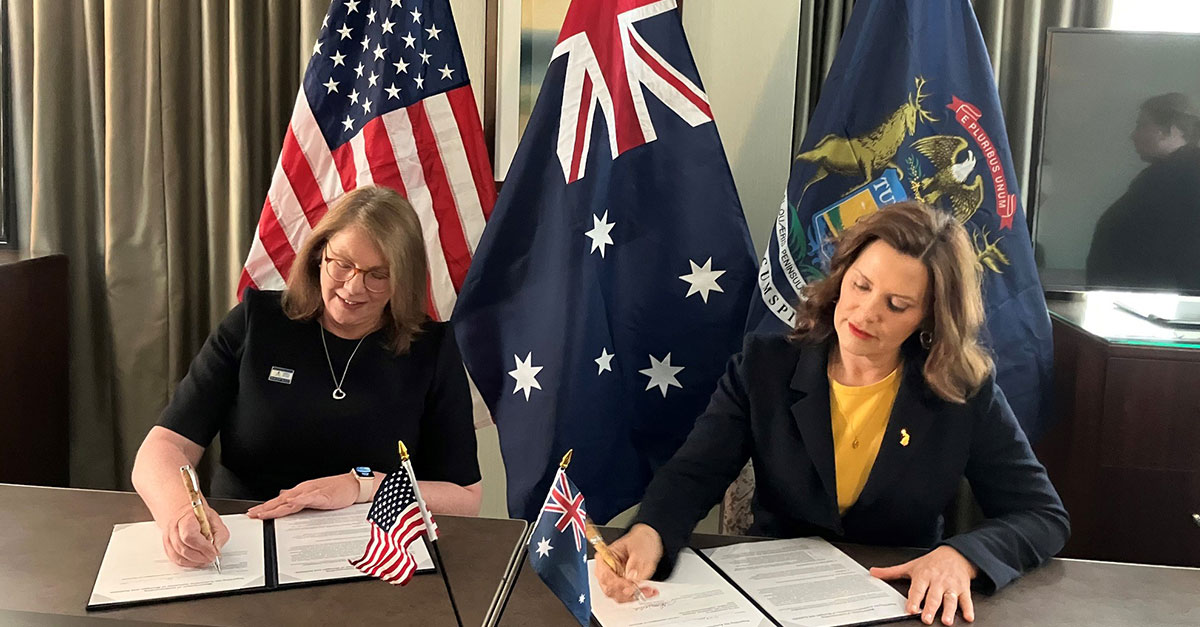 Governor Whitmer Leads Michigan Delegation on Investment Mission to Australia