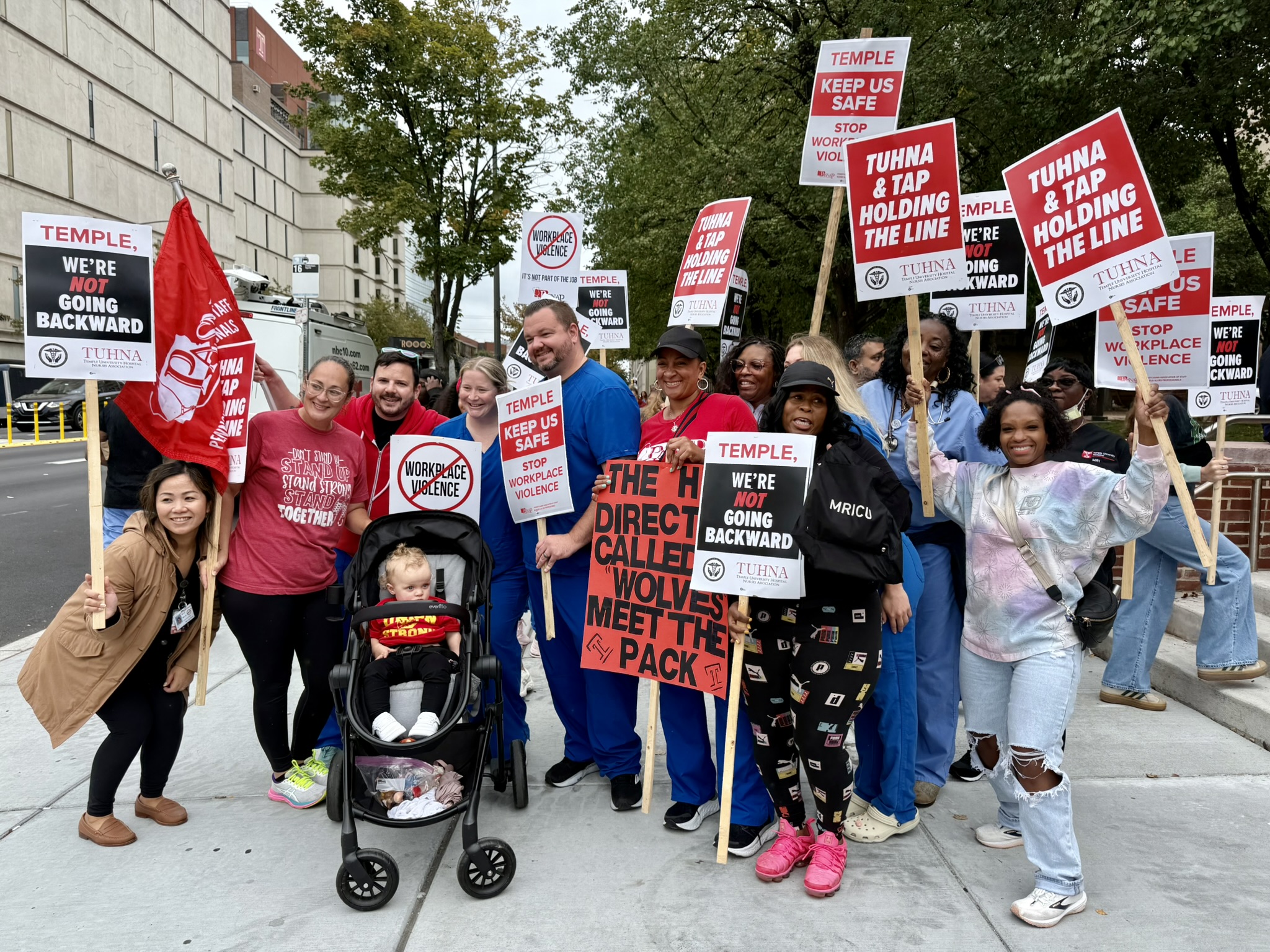 Temple Nurses Vote to Strike Over Safety Concerns and Benefit Cuts