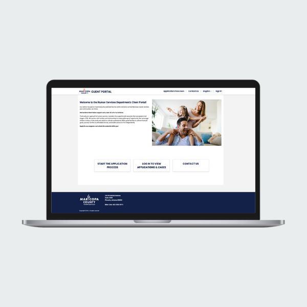 Maricopa County HSD Launches Updated Bilingual Client Portal for Services