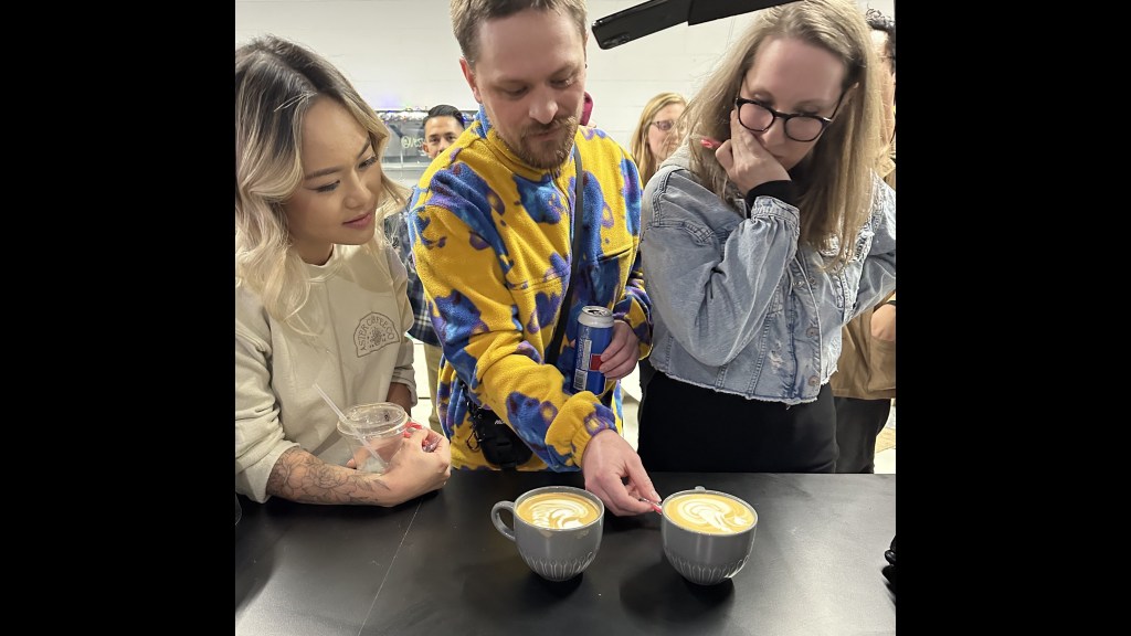 Dillon Mancuso Wins Krampus Kup Latte Art Competition for Second Year