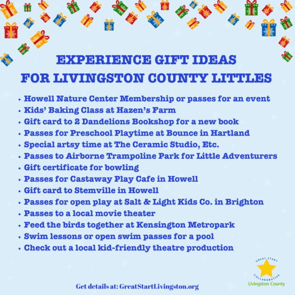 Experience Gift Ideas for Kids in Livingston County: Free & Low-Cost Options