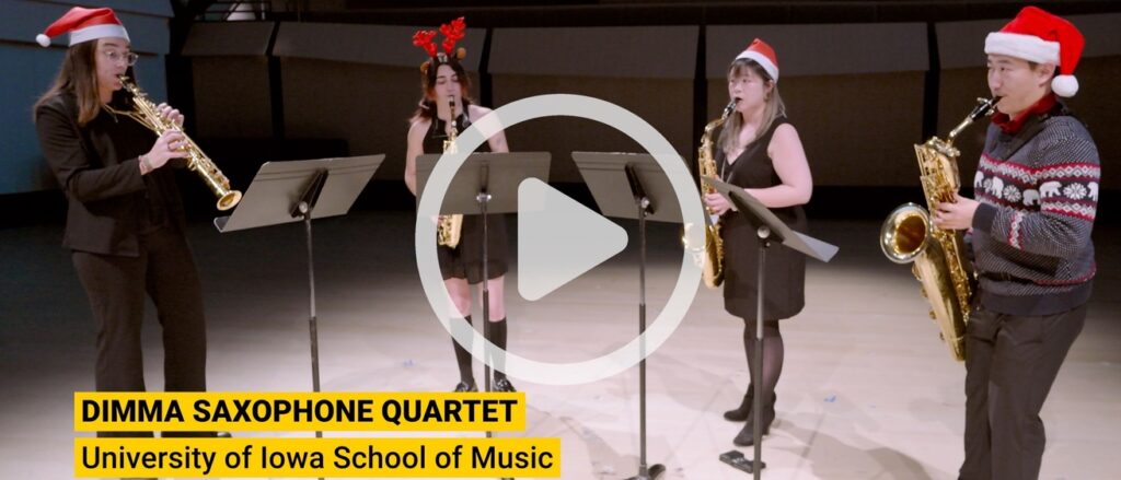 University of Iowa Quartet Plays “Do You Want to Build a Snowman?”