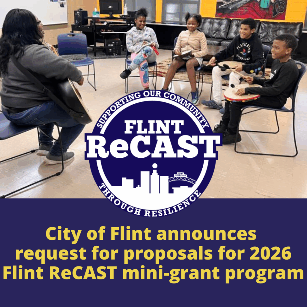 Apply for Flint ReCAST Mini-Grant to Empower Youth in 2026