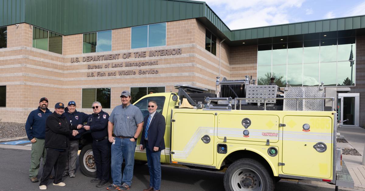 BLM Nevada boosts rural fire response with wildland engine transfers BLM Nevada boosts rural fire response with wildland engine transfers