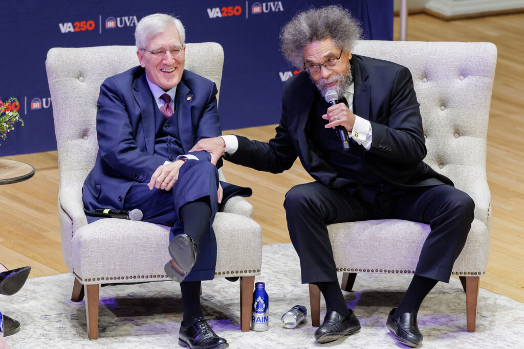 Cornel West and Robert George Advocate Intellectual Growth at UVA Event