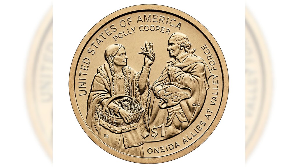 Polly Cooper Honored on 2026 Sacagawea Coin for Revolutionary War Aid
