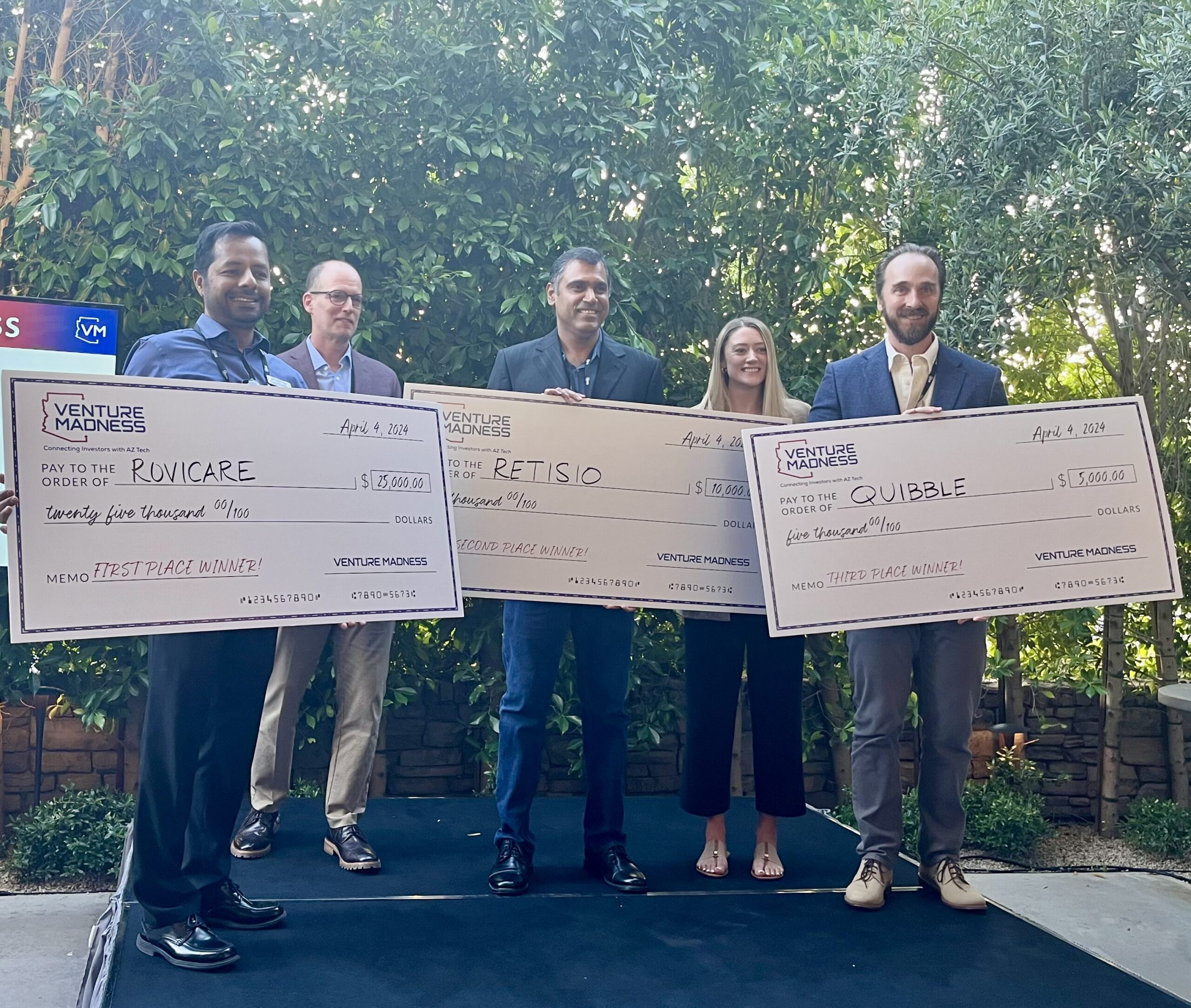 Rovicare Wins 2024 Venture Madness, Retisio and Quibble Also Honored