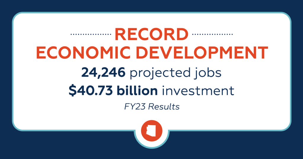 Arizona Commerce Authority Achieves Record Job Creation and Investment