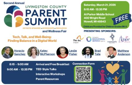 Attend the 2nd Annual Livingston Parent Summit & Wellness Fair