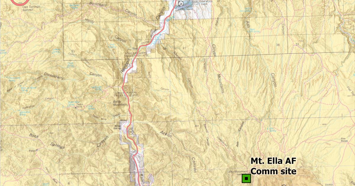 BLM Decision for Mount Ella Communications Site Improvements in NV BLM Decision for Mount Ella Communications Site Improvements in NV