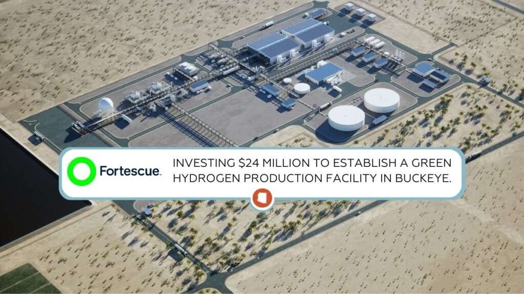 Fortescue Invests M in Phoenix Hydrogen Hub for Green Energy Expansion