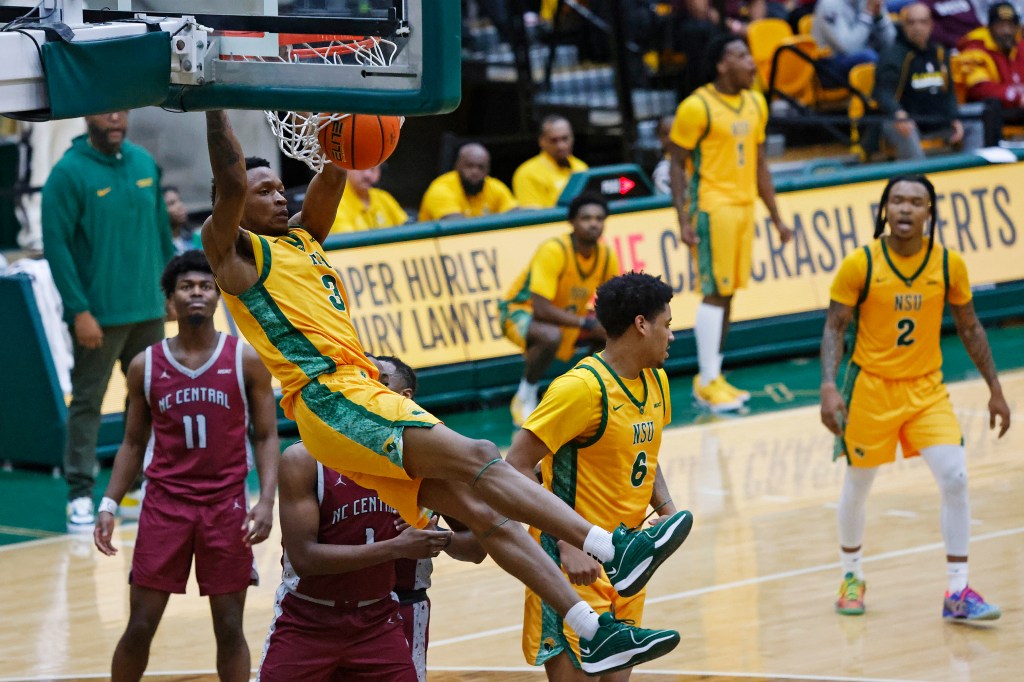 Norfolk State Spartans Triumph Over NC Central Eagles 75-68
