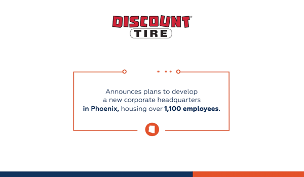 Discount Tire to Build New Phoenix HQ, Housing 1,100 Employees