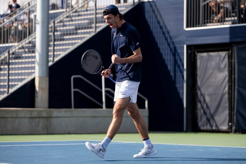 Dylan Dietrich Achieves No. 1 Rank in NCAA Tennis Singles and Doubles