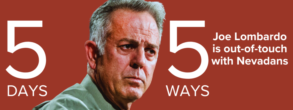 Lombardo Embraces Trump’s Extremism, Casts Doubt on Election Security