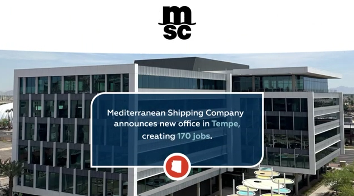 MSC to Open Tempe Office in 2024, Creating 170 New Jobs