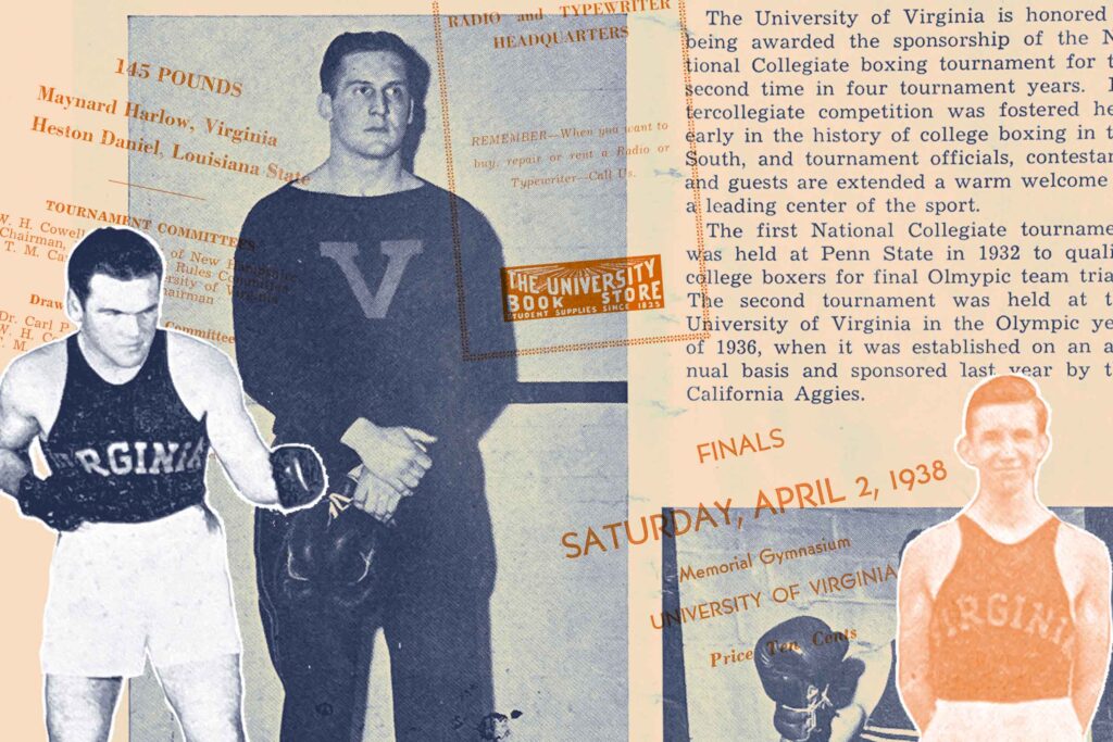 1938 NCAA Boxing Tournament Program: Teams, Champions, and Highlights