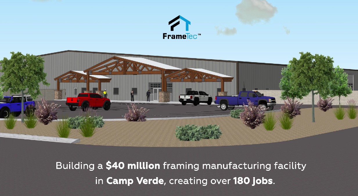 FrameTec Begins Construction on M Facility, Creating 180+ Jobs