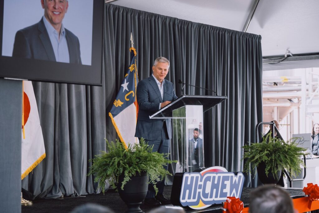 Governor Stein Celebrates New HI-CHEW Plant Creating 204 Jobs in NC Governor Stein Celebrates New HI-CHEW Plant Creating 204 Jobs in NC