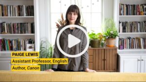 Paige Lewis: Epic Poetry, Novel “Canon,” and a Love for Books