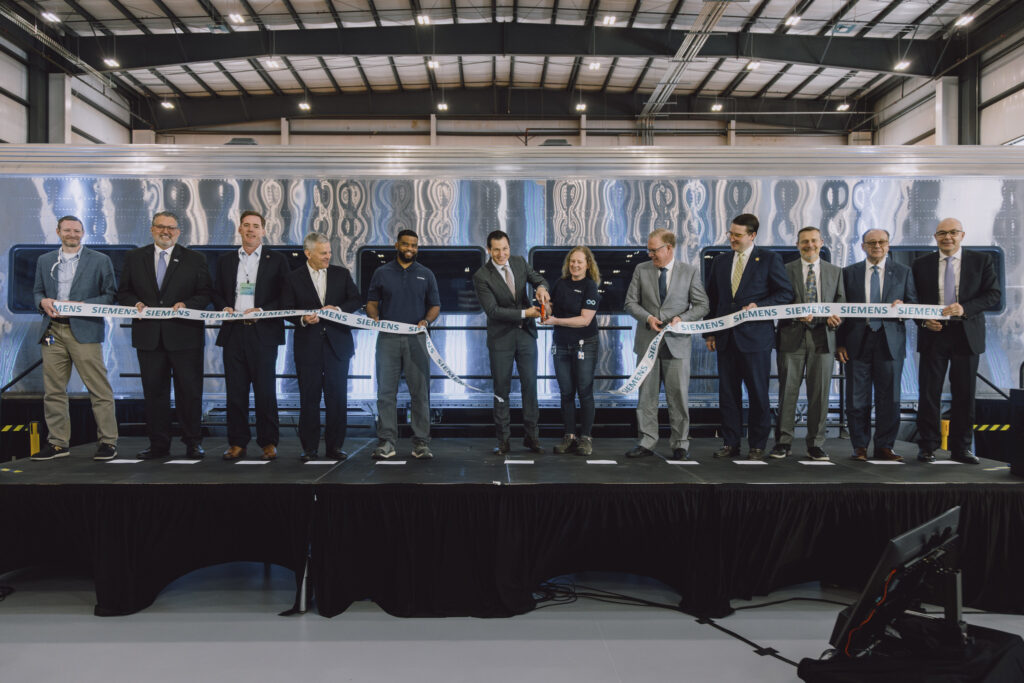 Siemens Mobility Opens New Rail Manufacturing Facility in Lexington, NC