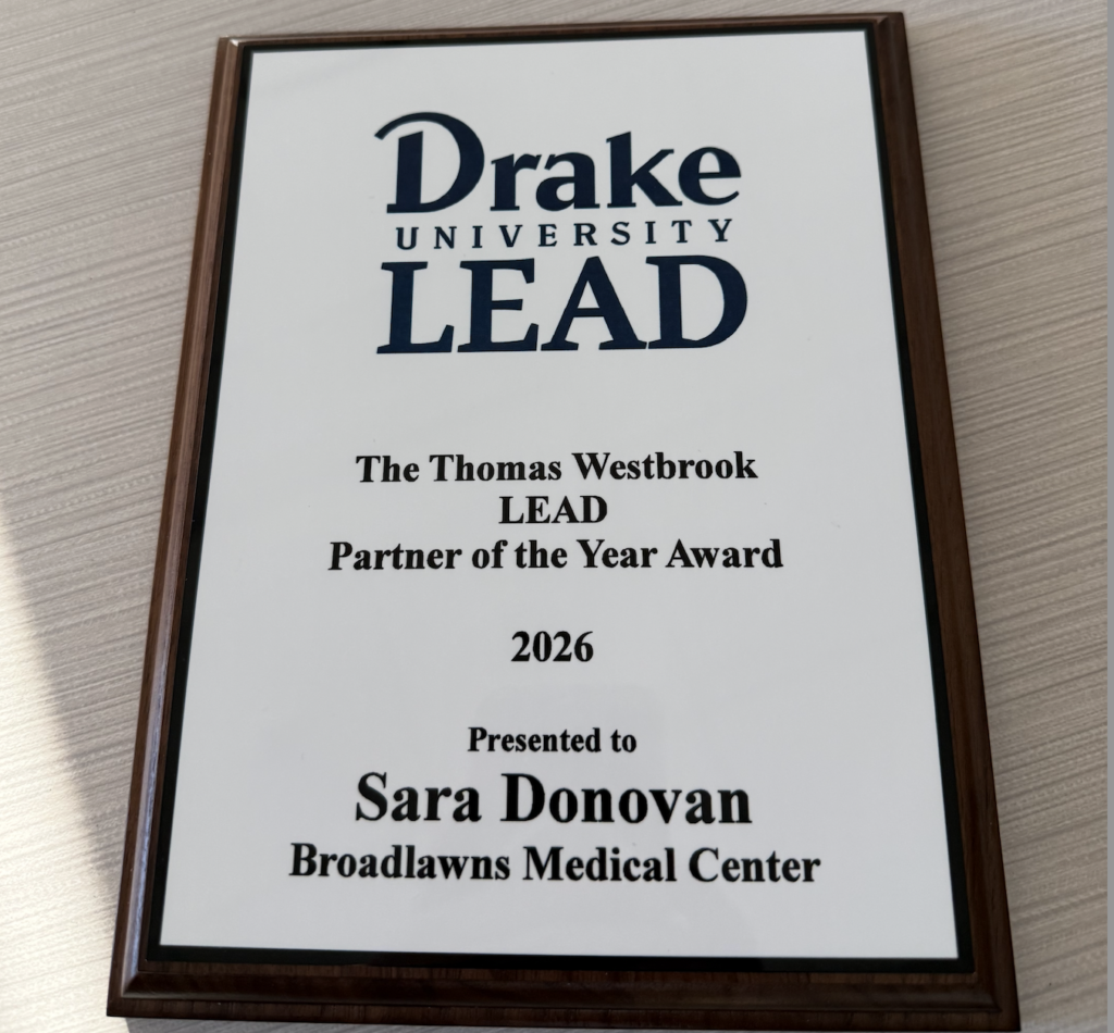 Drake University Honors Sara Donovan as Inaugural LEAD Partner Awardee