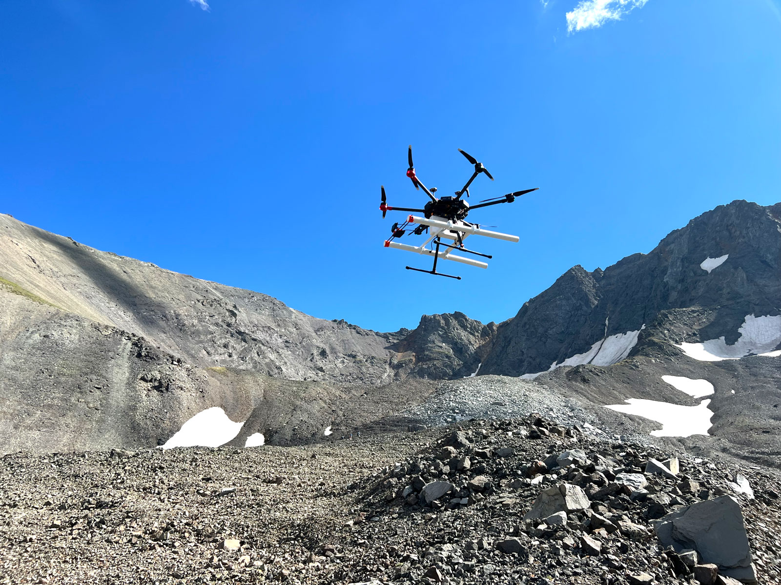 Drone-Mounted Radar Reveals Hidden Glaciers on Earth and Mars