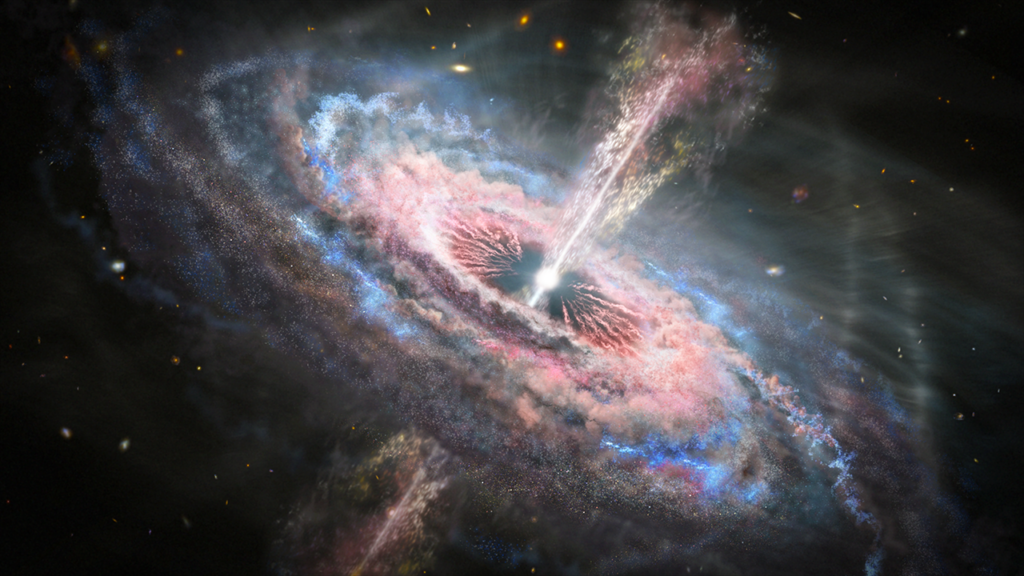 Quasar Winds Reveal Early Universe’s Star Formation Mystery
