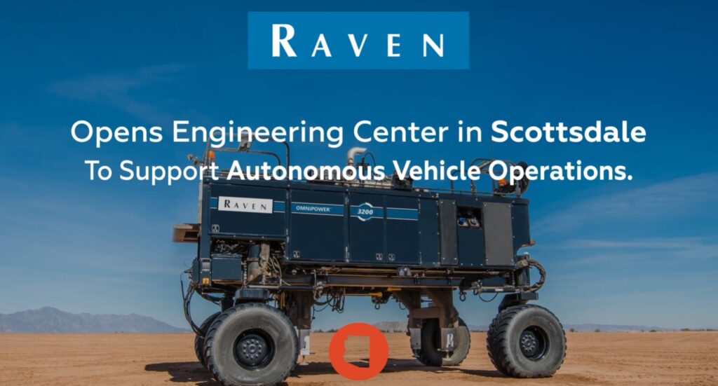 Raven Industries opens engineering center in Scottsdale for agritech