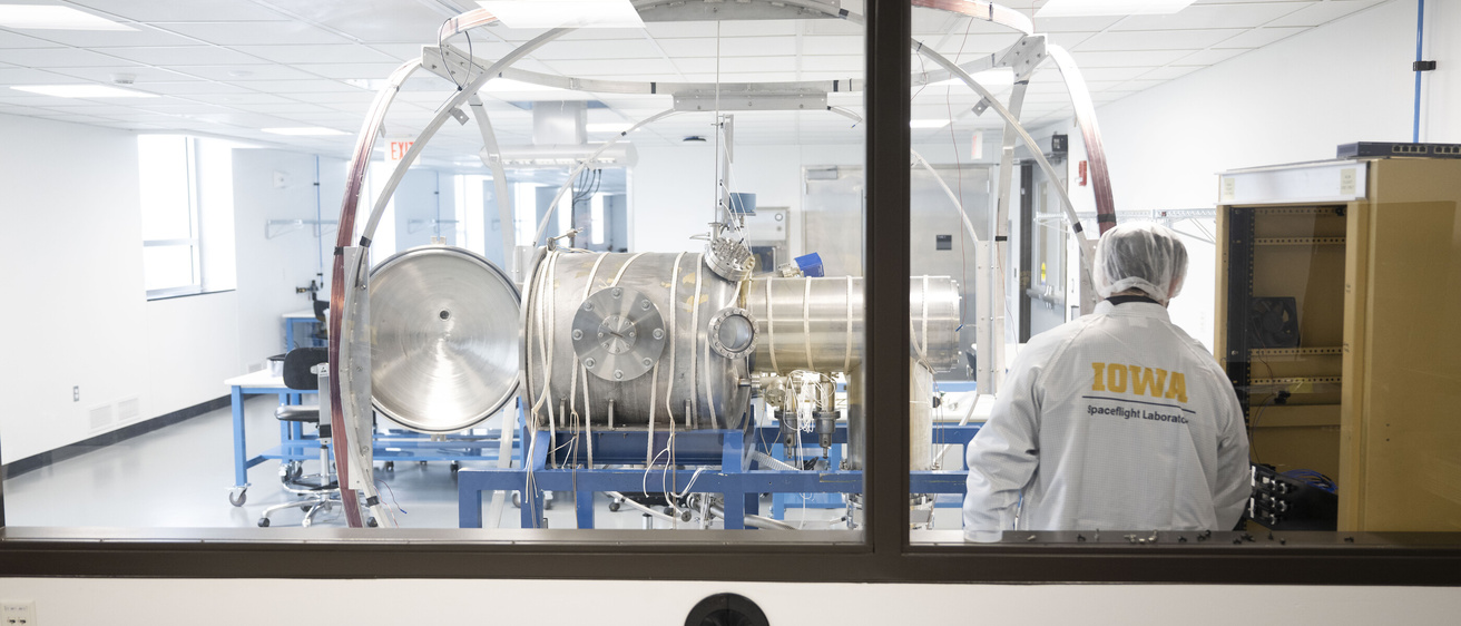 University of Iowa Launches Iowa Spaceflight Laboratory for Space Research University of Iowa Launches Iowa Spaceflight Laboratory for Space Research