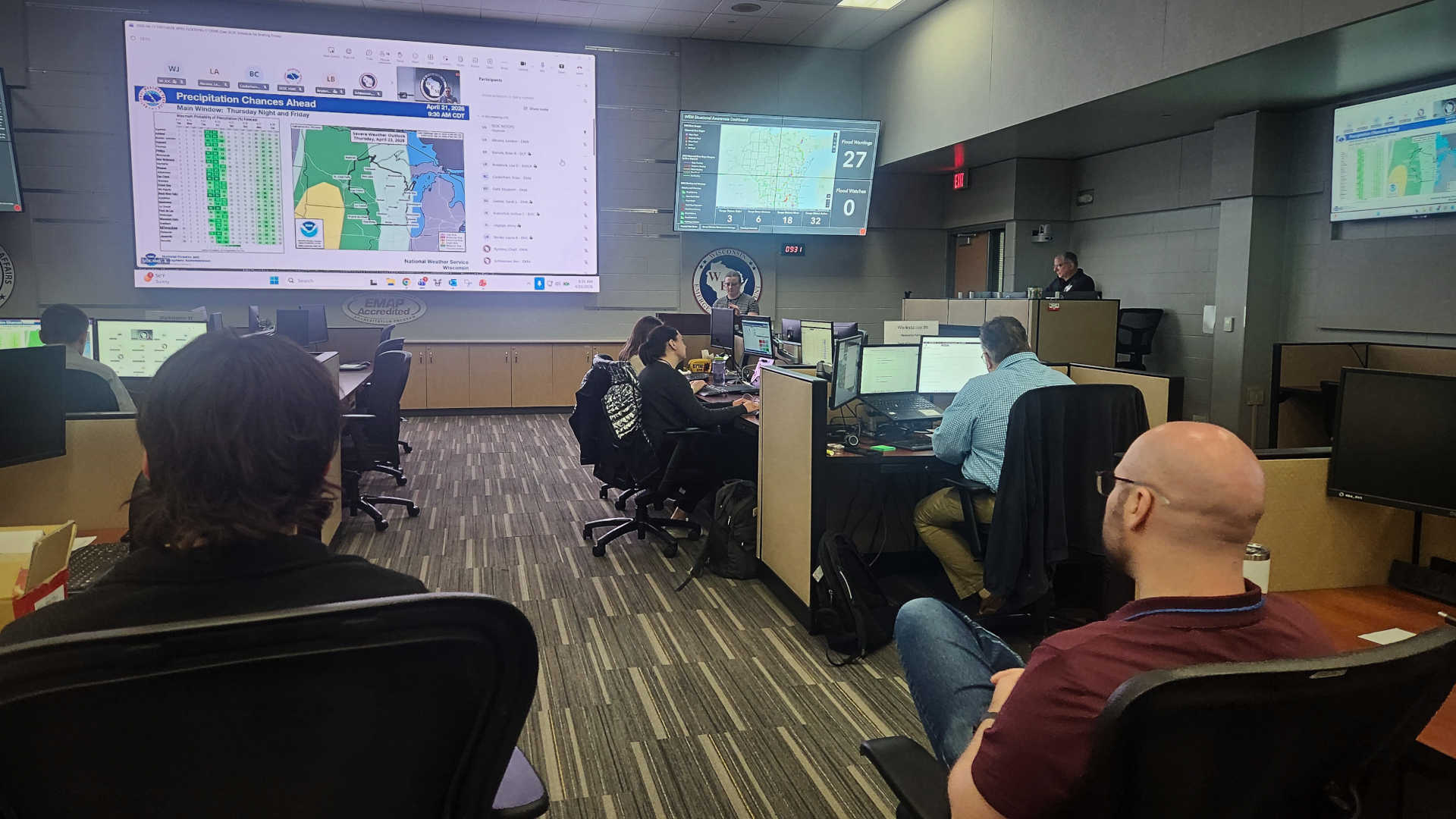 Wisconsin SEOC Shifts to Level 3 After Severe Storms and Flooding