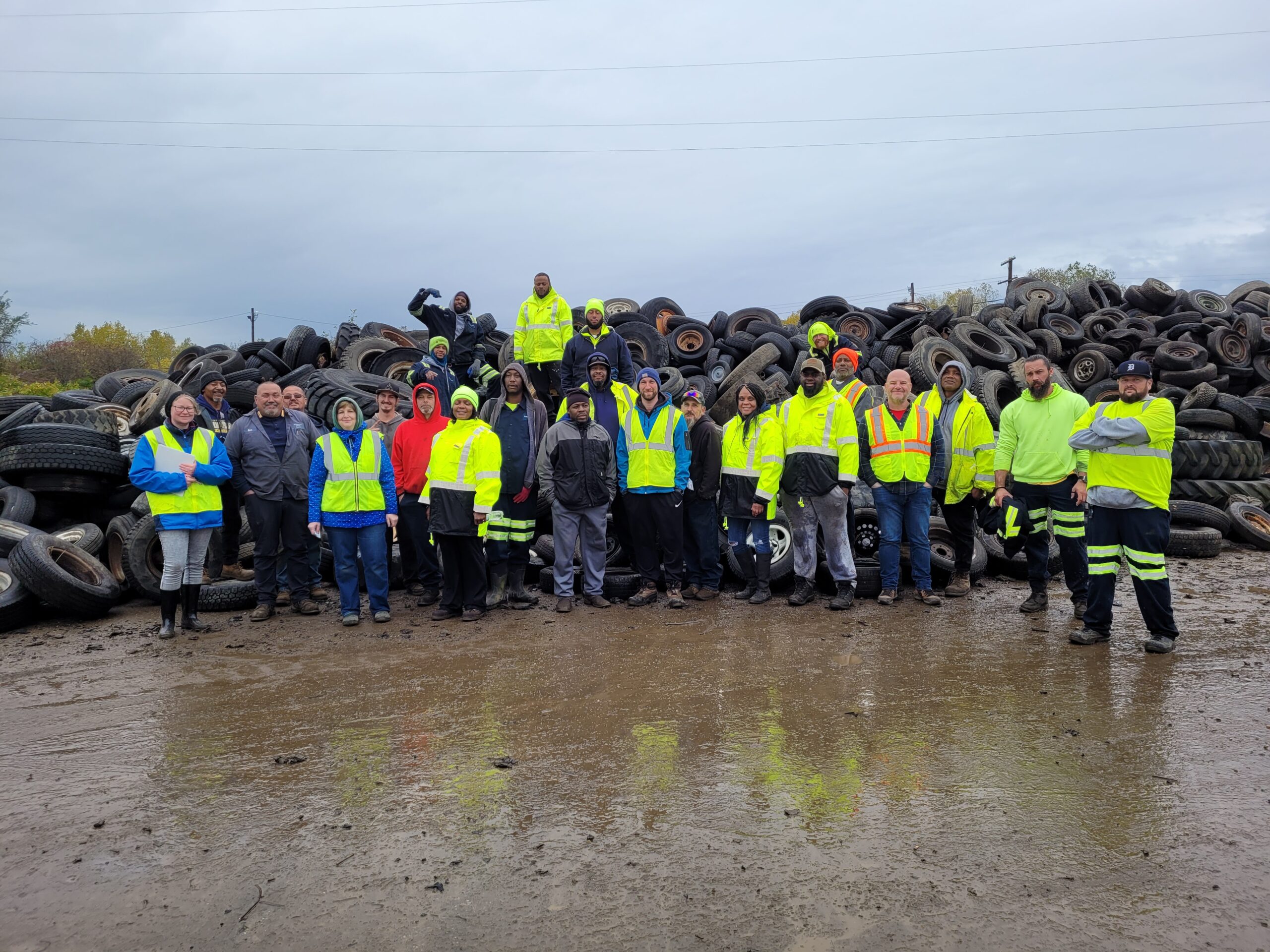 Flint Hosts Tire Buyback Event with Environmental Rubber Recycling