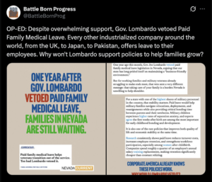 Lombardo-Trump Policies Drive Up Costs, Impacting Nevada’s Economy Lombardo-Trump Policies Drive Up Costs, Impacting Nevada’s Economy