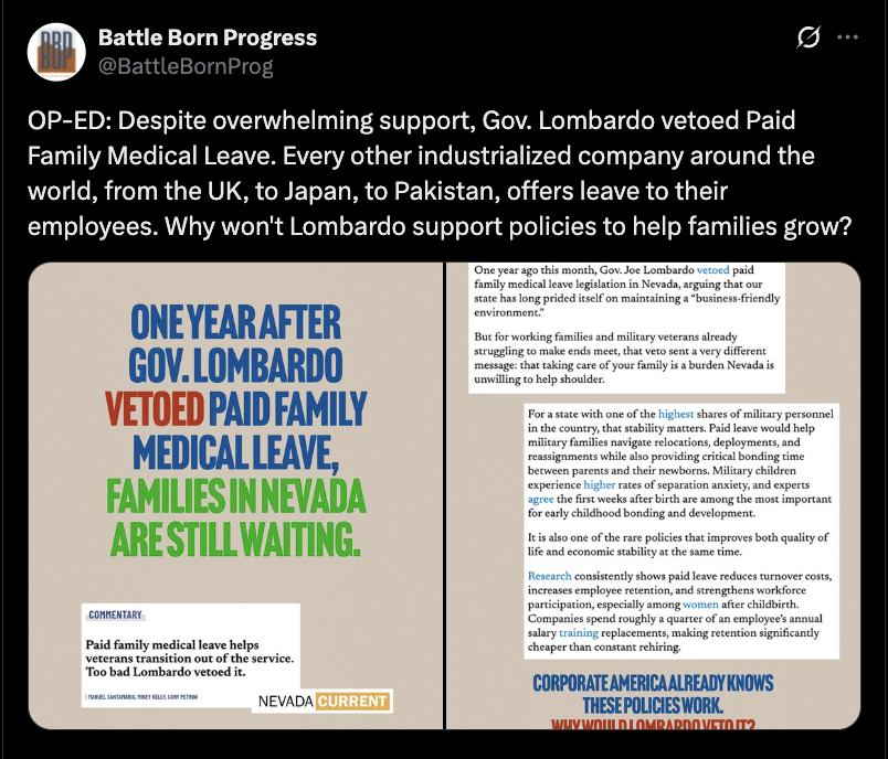Lombardo-Trump Policies Drive Up Costs, Impacting Nevada’s Economy