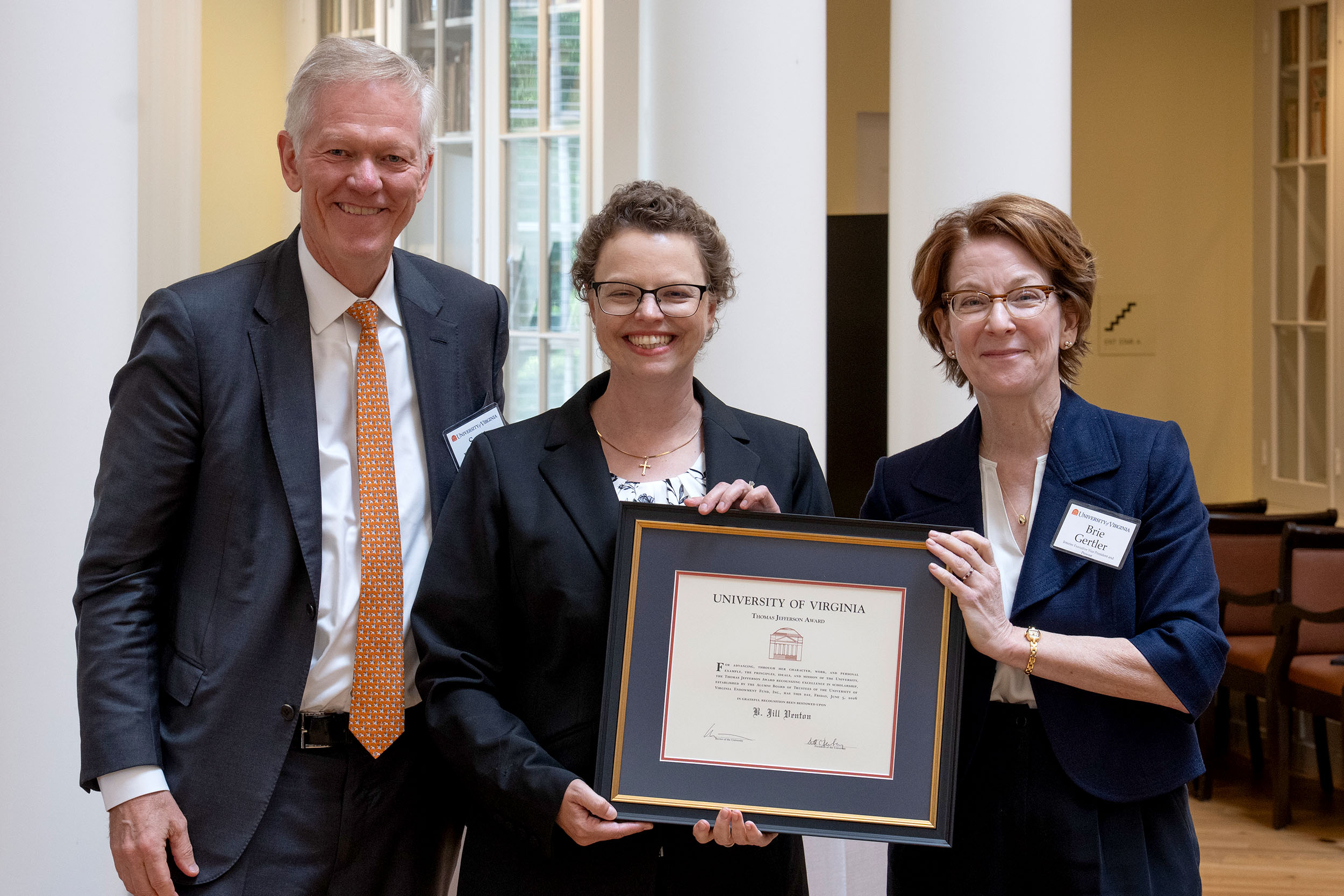 UVA Honors Chemistry Professor and Global Affairs Leader with Top Award UVA Honors Chemistry Professor and Global Affairs Leader with Top Award