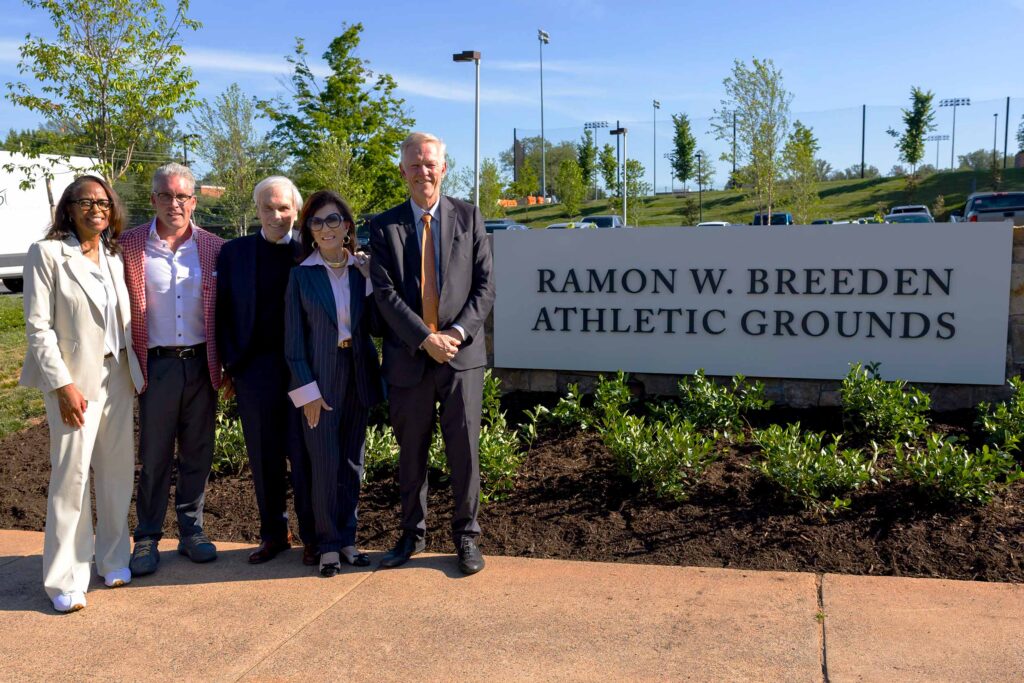 University of Virginia Unveils Ramon W. Breeden Athletic Grounds Name