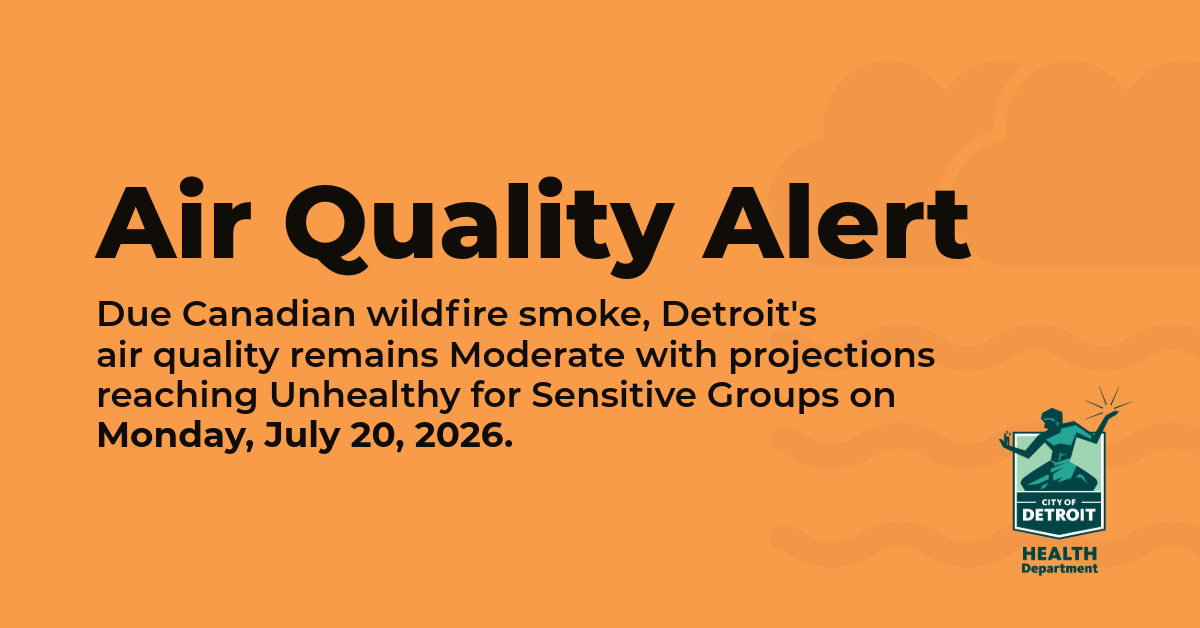 Detroit Air Quality Alert: Health Tips and Free Mask Distribution