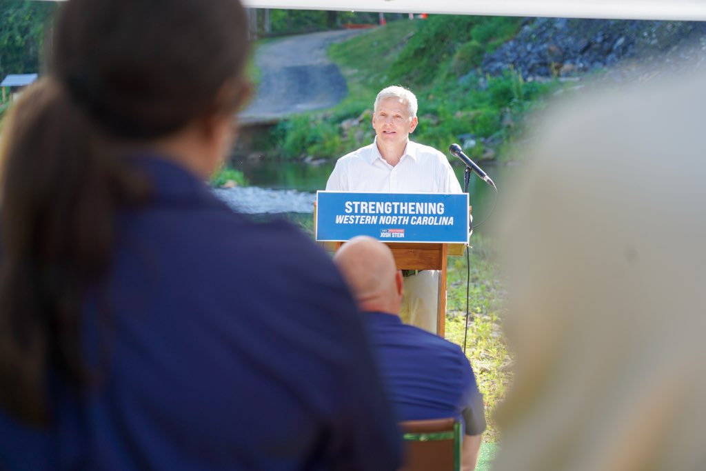 Governor Stein Announces B for Water Infrastructure in NC Recovery
