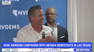 Newsom Joins Nevada Dems to Open Field Office, Launch Canvass Effort