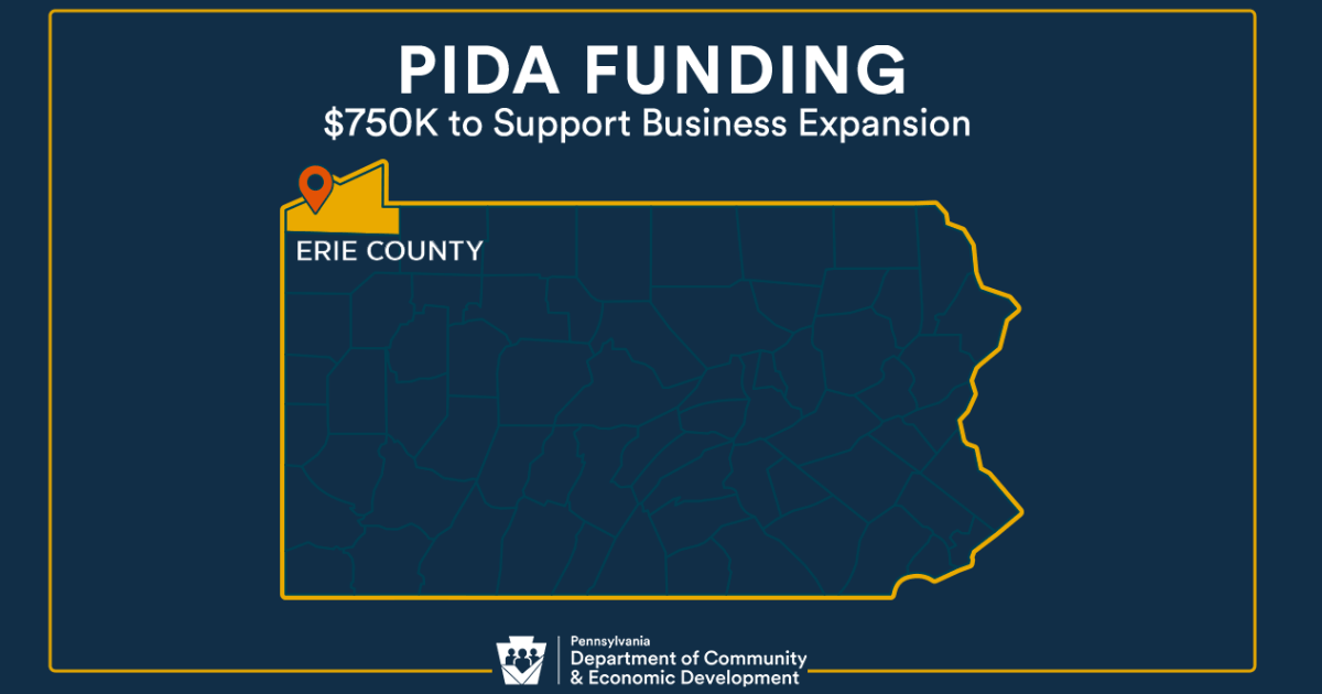 Shapiro Admin Invests 0K PIDA Loan for Erie County’s Job Growth Shapiro Admin Invests 0K PIDA Loan for Erie County’s Job Growth