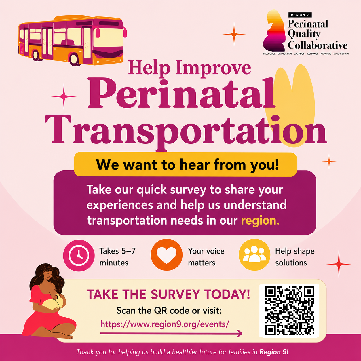 Survey Seeks Input to Improve Perinatal Care Access via Transportation