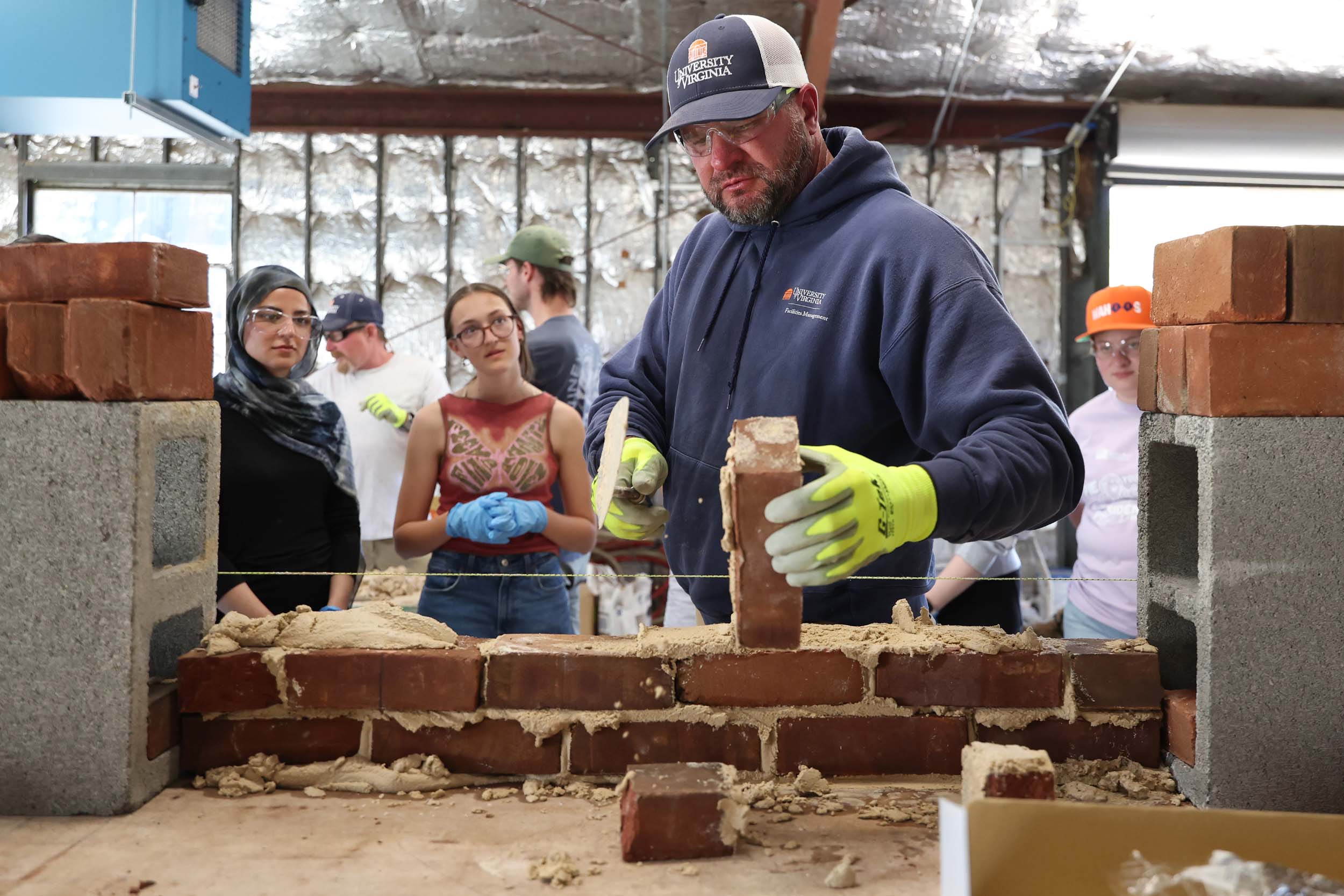 UVA Masons Preserve Historic Buildings with Traditional Techniques