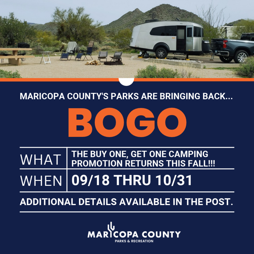 BOGO Camping Promotion Returns for Maricopa County Residents in 2026