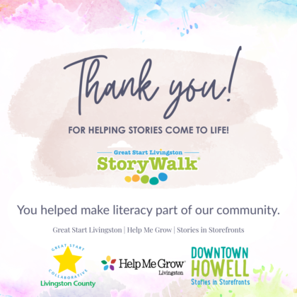 Celebrating Downtown Howell’s Community Support for Early Literacy