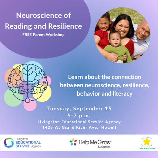 Explore Neuroscience: Free Parent Workshop on Reading and Resilience Explore Neuroscience: Free Parent Workshop on Reading and Resilience