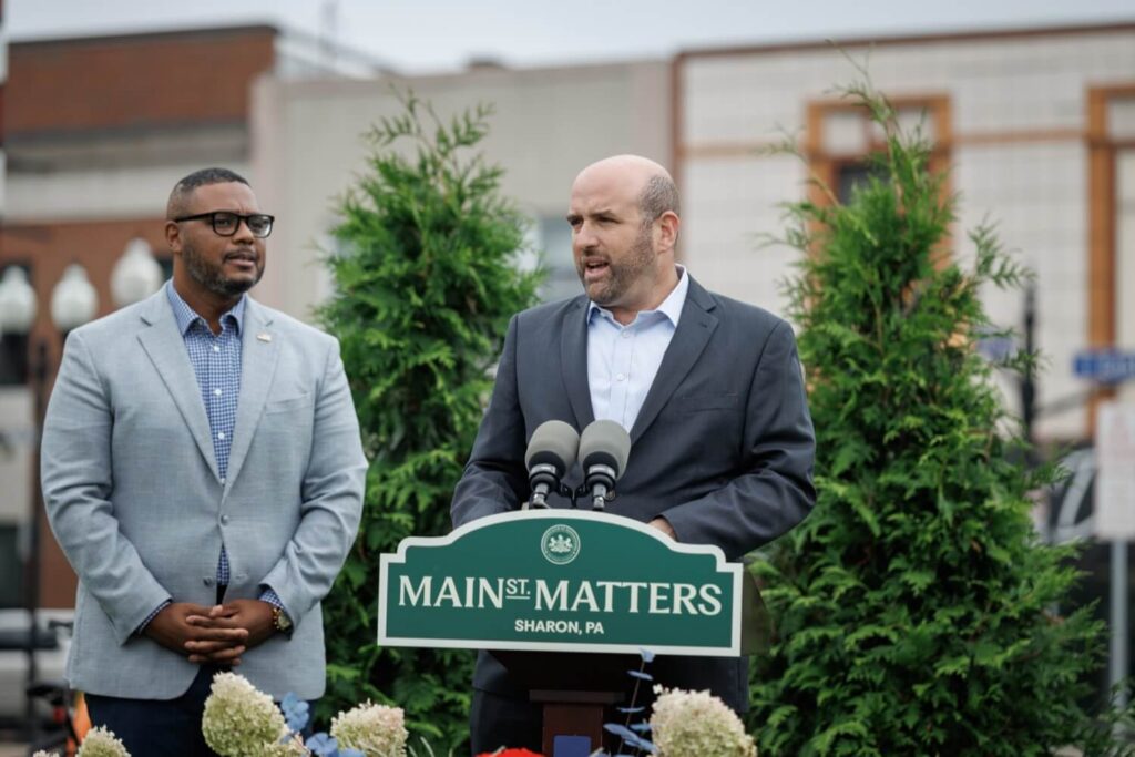 Shapiro-Davis Awards Sharon Main Street Designation, Funding Boost Shapiro-Davis Awards Sharon Main Street Designation, Funding Boost