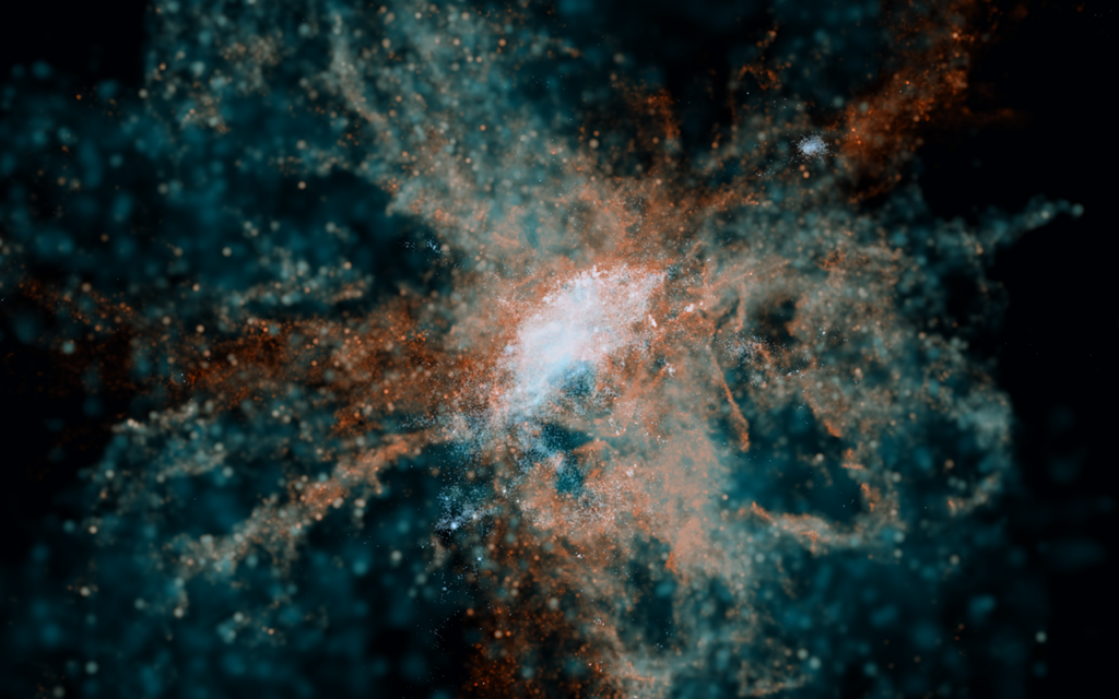 Early Universe Galaxies Spread Heavy Elements Sooner Than Expected